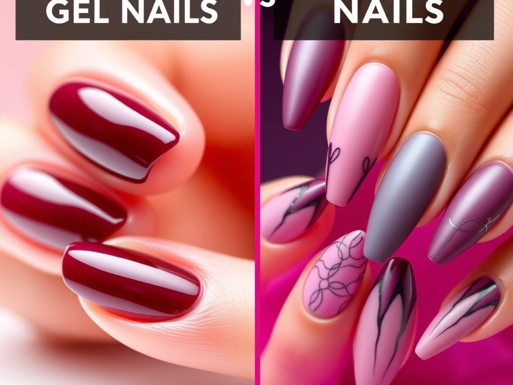 Różnice między paznokciami żelowymi a hybrydowymi: Co wybrać?