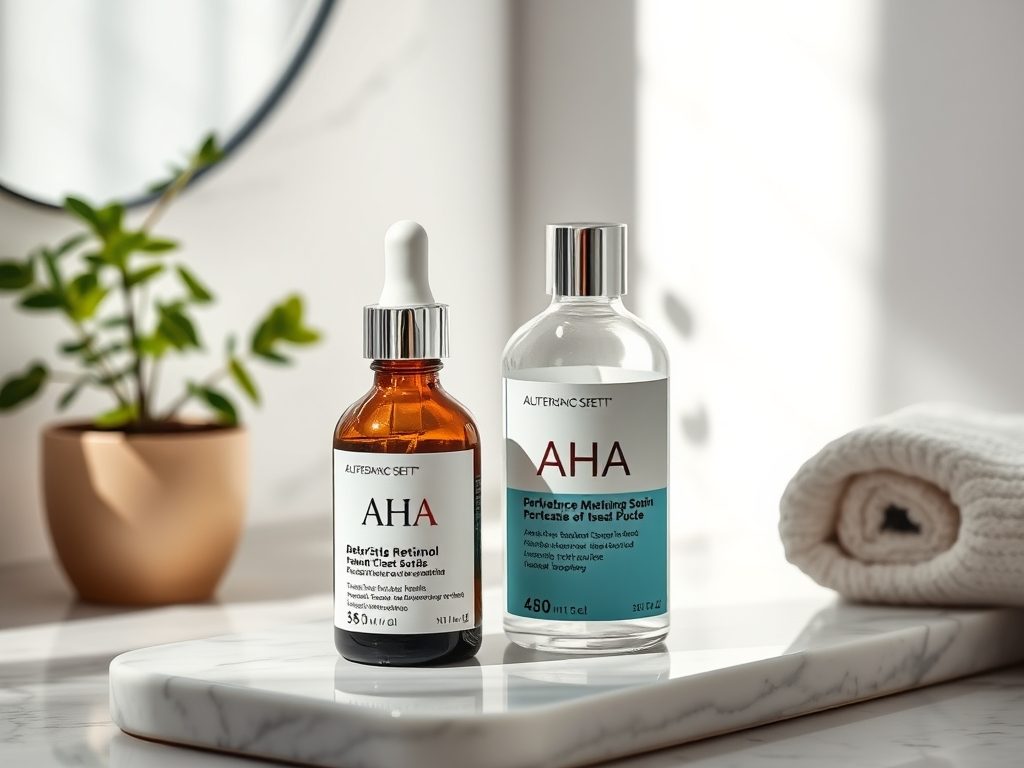 Retinol i kwasy AHA: kiedy łączyć, a kiedy lepiej zrezygnować, by uniknąć podrażnień skóry